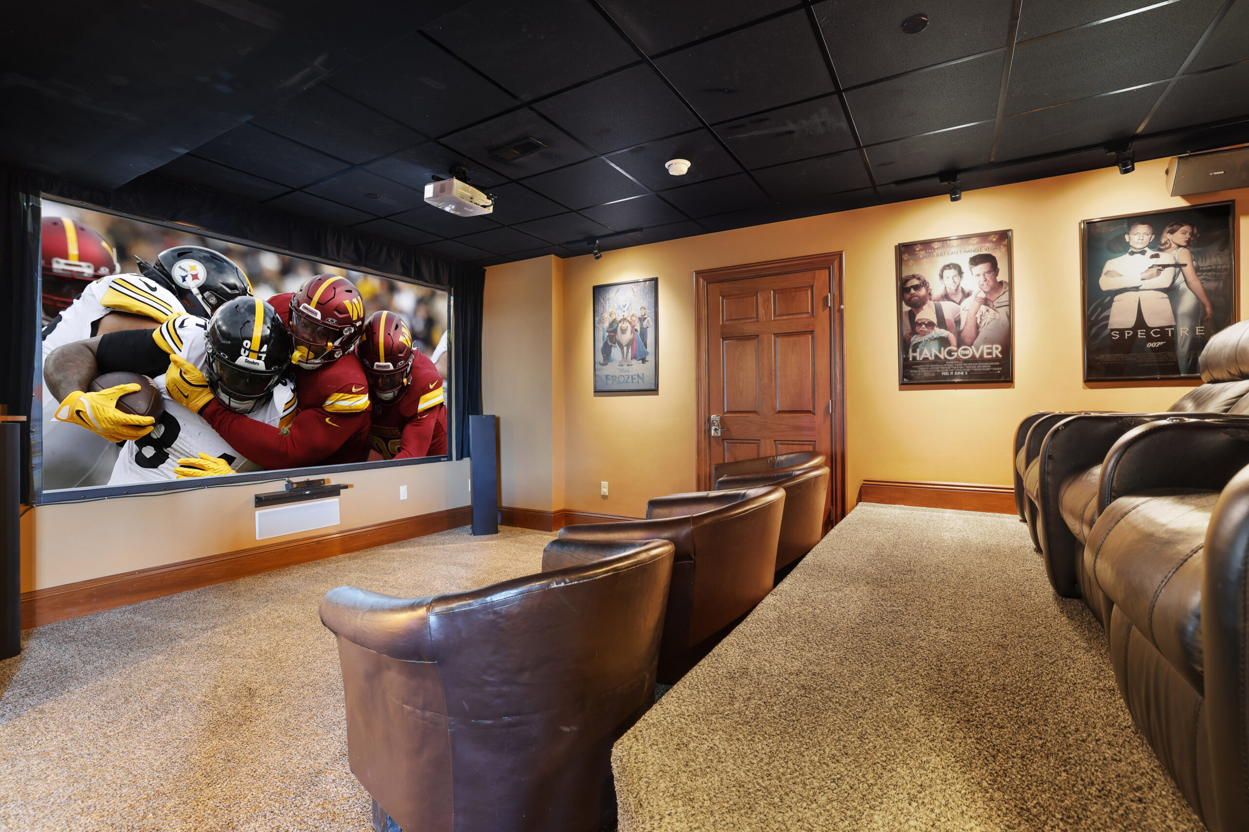 Next-gen consoles, shuffleboard, and a theater screen - pure fun!